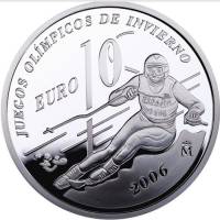 () Монета Испания 2005 год 10 евро ""  Биметалл (Серебро - Ниобиум)  PROOF